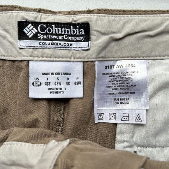 Columbia shorts sz 16W - Picture 2 of 2